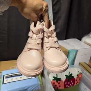 Cat & Jack Light Pink Kids Boots